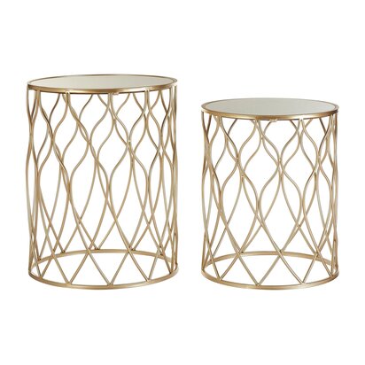 Evealey Set Of Two Side Tables