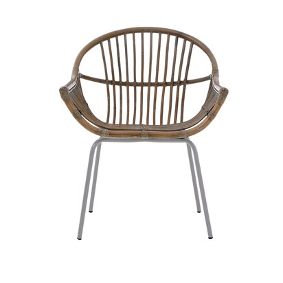 Eveisfield Grey Wash Natural Rattan Chair