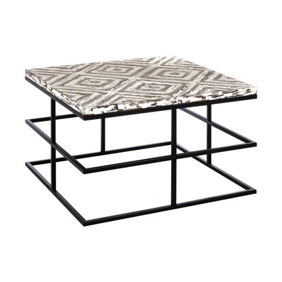 Lombok Rustic Chevron Coffee Table