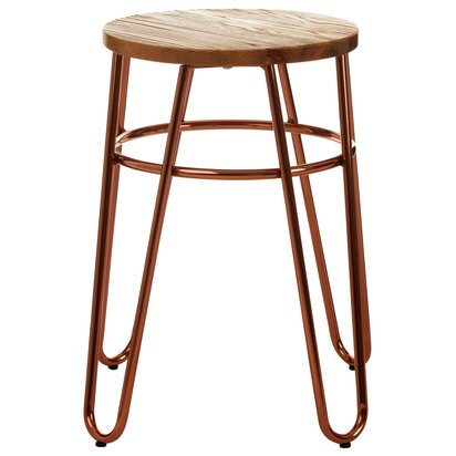 District Rose Gold Hairpin Stool