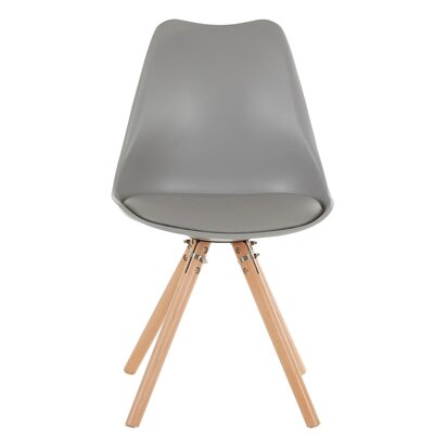 Veronmere Grey Padded Seat Dining Chair