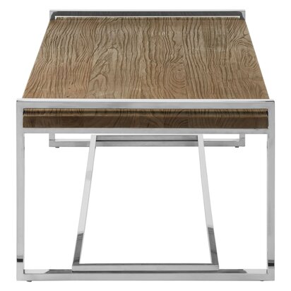 Menteng Recycled Elm Wood Rectangular Coffee Table