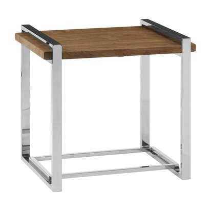 Menteng Recycled Elm Wood Side Table