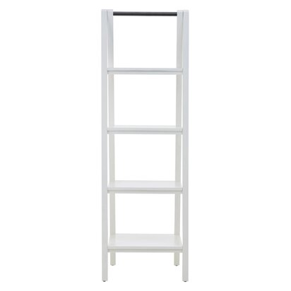 Dayak White 4 Tier Shelf Unit