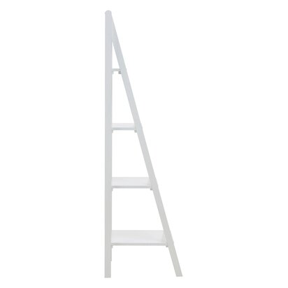 Dayak White 4 Tier Shelf Unit