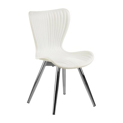 Veronmere White Textured Dining Chair