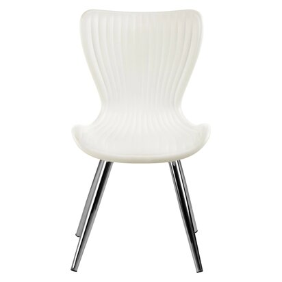 Veronmere White Textured Dining Chair