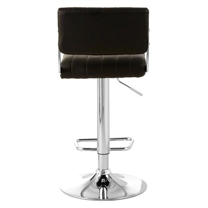 Stockholm Black Channel Design Seat Bar Stool