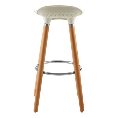 Stockholm Matte White Bar Stool