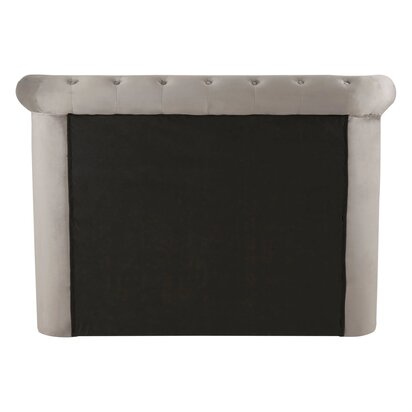 Flonham Grey Velvet Ottoman Double Bed