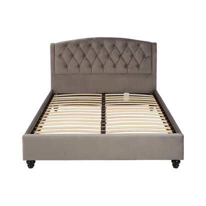 Melinrose Steel Shade Double Bed