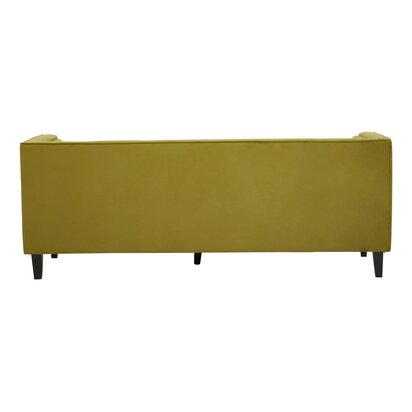Solelley 3 Seat Olive Velvet Sofa