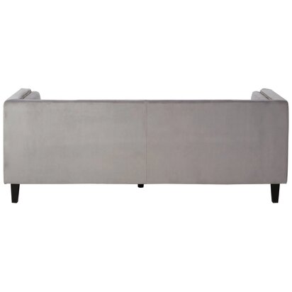 Belagate 3 Seat Grey Velvet Sofa