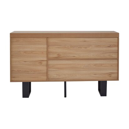 Oakton Wood Effect 3 Door Sideboard