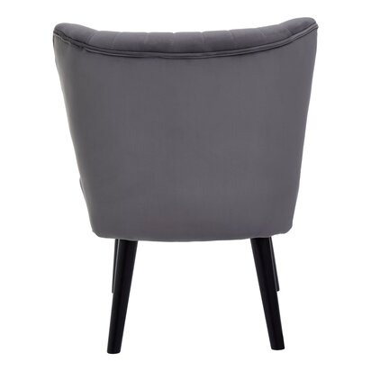 Belamere Park Grey Velvet Chair