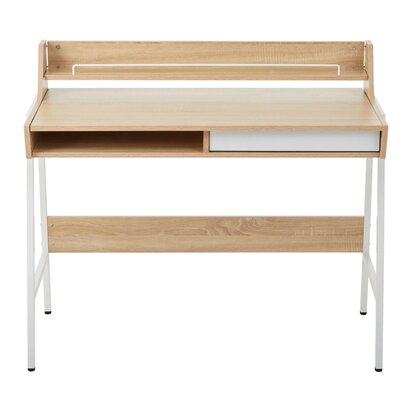 Ivyiabury Natural Oak Veneer Desk