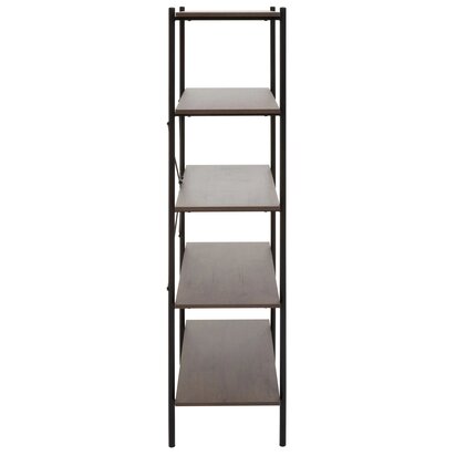 Bradbury Five Tier Dark Oak Shelf Unit