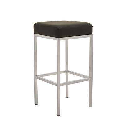 Clelcombe Dark Grey And Gold Finish Bar Stool