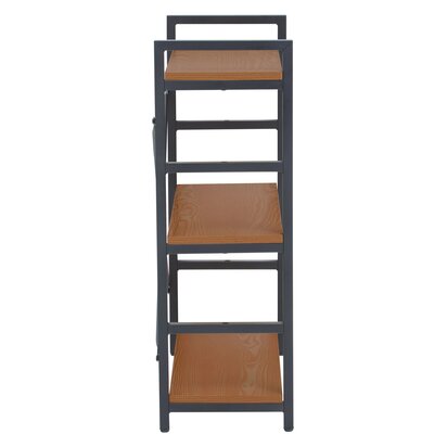 Laxton 3 Tier Wood Finish Shelf Unit