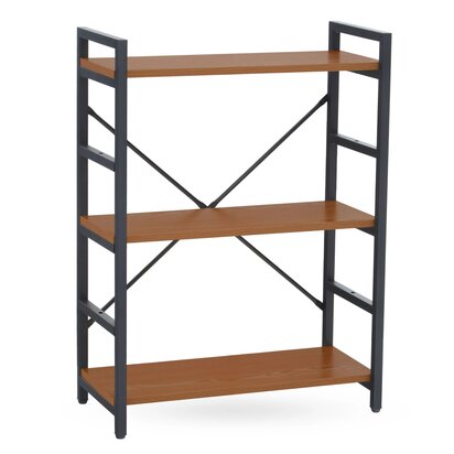 Selerham 3 Tier Wood Finish Shelf Unit