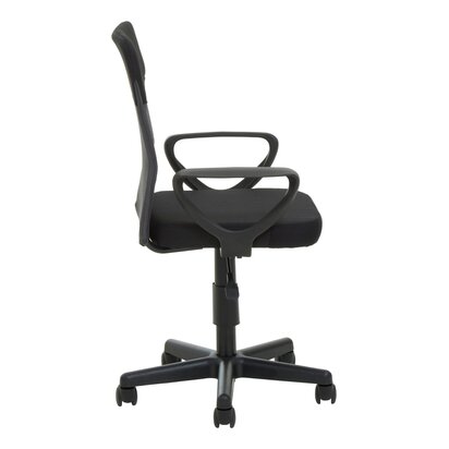 Stratford Black And Dark Grey Home Office Chair
