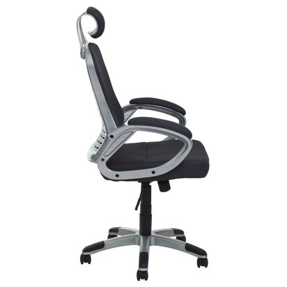Kenoridge Dark Grey and Silver Home Office Chair