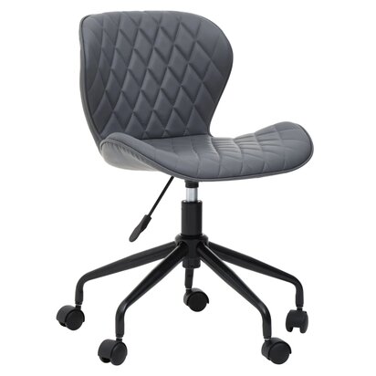 Glenudale Grey And Black Home Office Chair