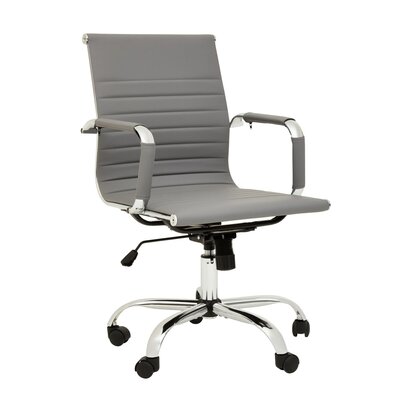 Glenudale Grey Low Back Home Office Chair