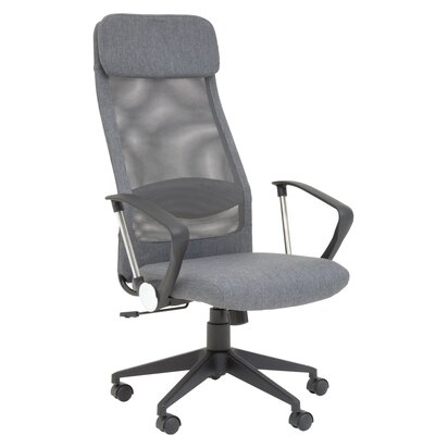 Glenudale Grey Mesh And Fabric Home Office Chair