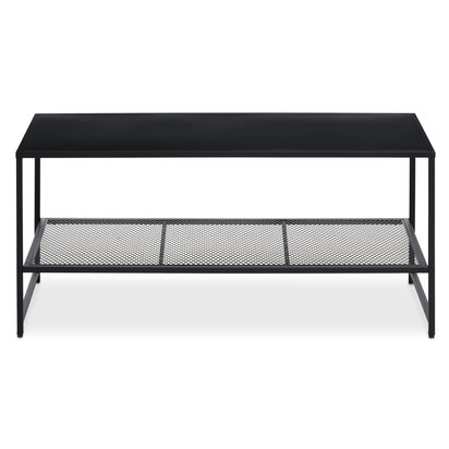 Acero Black Metal Coffee Table