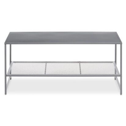 Acero Grey Metal Coffee Table