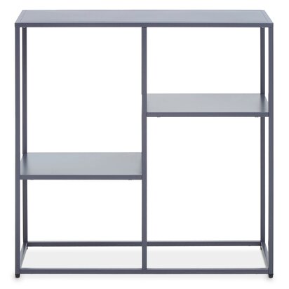 Acero Grey Metal Three Tier Shelf Unit