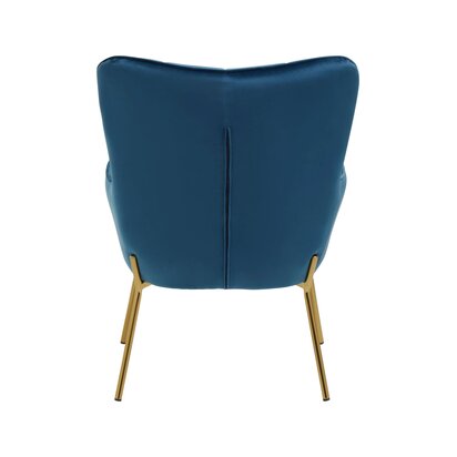 Veronmere Blue Velvet Chair