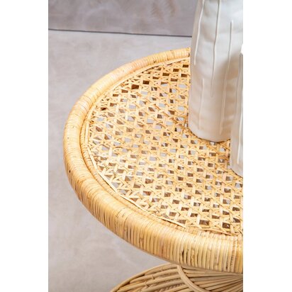 Beaelnell Natural Twisted table