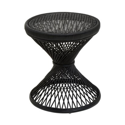 Mataram Black Finish Twisted Table
