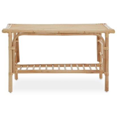 Mataram Natural Rattan Rectangular Coffee Table