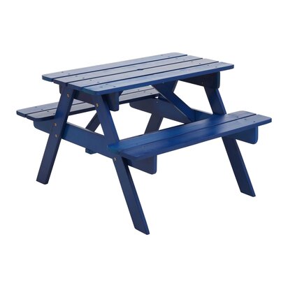 Ariorana Blue Kids Picnic Bench