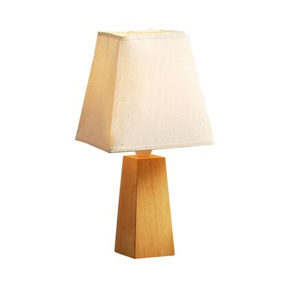 Solenden Tapered Wooden Base Table Lamp