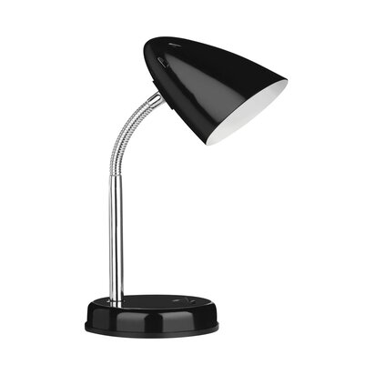 Flexi Black Gloss Desk Lamp