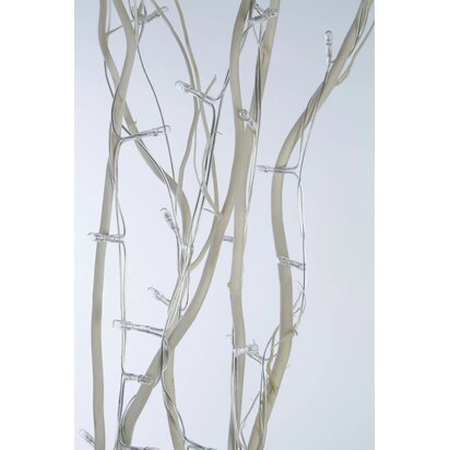 Ventana 80 Interwoven Lights White Twigs