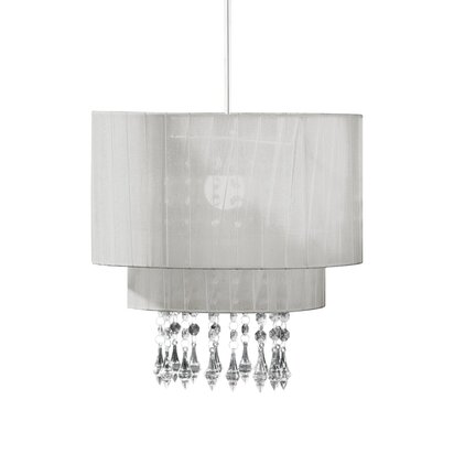 Piaifield Silver Voile Pendant Shade