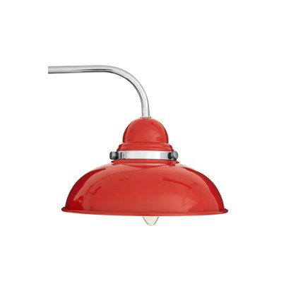 Renanell Red and Chrome 3 Light Pendant Light
