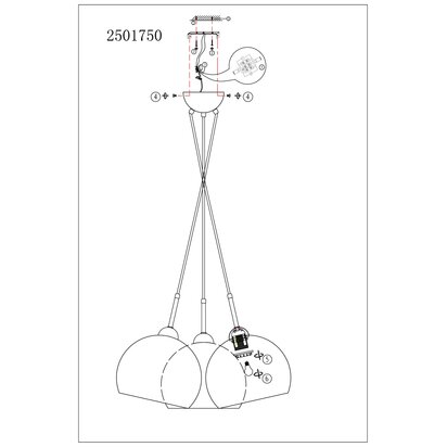 Coroelle Triple Pendant Light