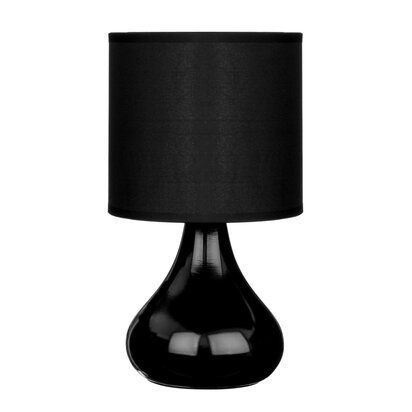 Bulbus Black Ceramic Table Lamp