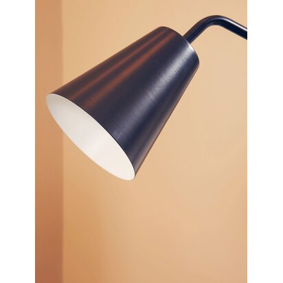 Shaina Black Metal Modern Desk Lamp