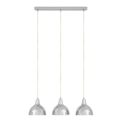Renanell Chrome Horizontal Pendant Light