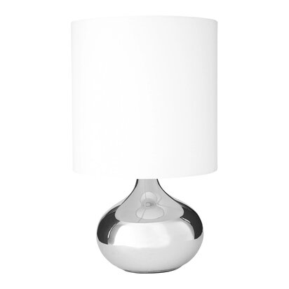 Niko White Fabric Shade Table Lamp