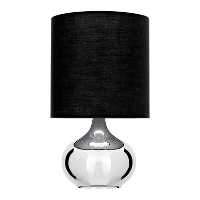 Niko Black Fabric Shade Table Lamp