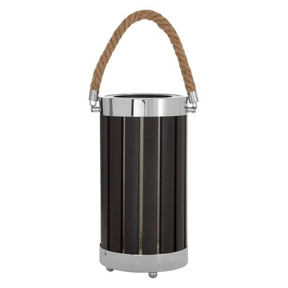 Brooke Black Wood And Metal Table Lamp