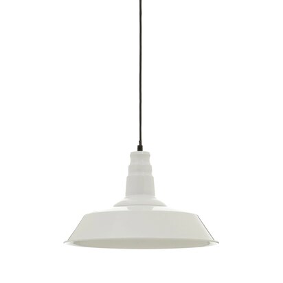 Renerria White Metal Pendant Light